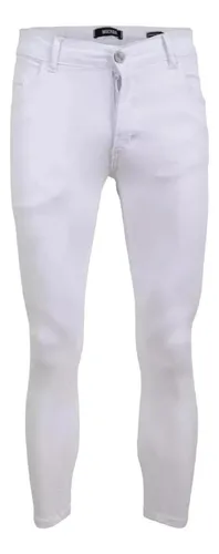 comprar Jean Hombre Mockba By Farenheite Blanco Liso