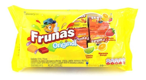 Frunas Noel Caja Con 32 Unidades Surtidas, Caramelos Blandos