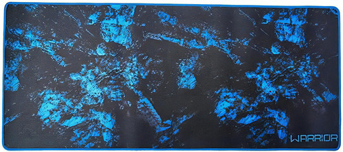 Mousepad Gamer Warrior Az - Multilaser Cor Preto/azul