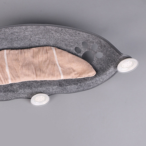 Imagen 9 de 9 de Cómoda Cama Para Gatos Con Ventana Hamaca Para Tomar El Sol