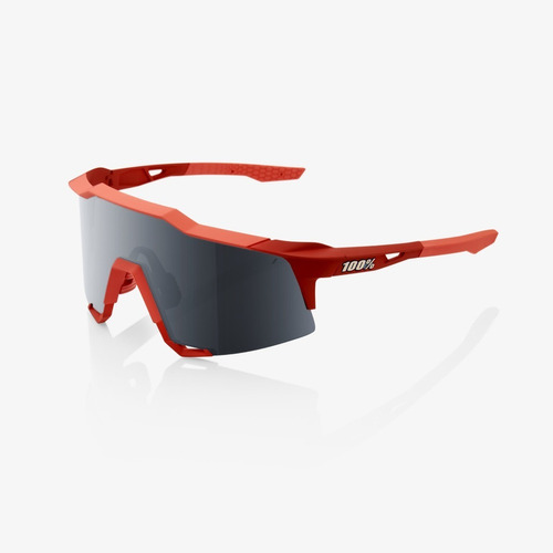 Óculos 100% Speedcraft Soft Tack Coral - Black Mirror Lens