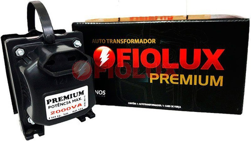 Auto Transformador Fiolux 2000va 110v/220v E 220v/110v