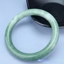 Brazalete De Jade Natural Para Hombre Y Mujer, Pulsera Redon