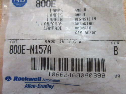 Allen Bradley 800e-n157a Miniature Lamp Light Bulb Clust Ccg