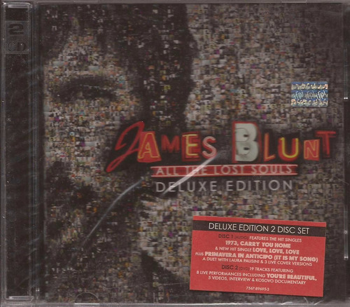 Cd + Dvd James Blunt All The Lost Souls (sellado De Fábrica)