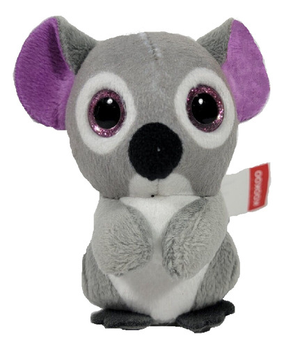 Peluche Ty Teenie Beanie Boos Kookoo Koala Gris Blanco 10cm