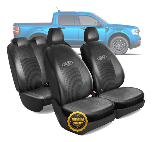 Funda Asiento Cuero Ecologico Espuma Ford Maverick 2022