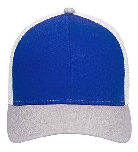 Imagen 3 de 4 de El Año De Vintage Plain Dos Tone Cotton Twill Mesh Adjustabl