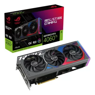 Tarjeta De Video Asus Rog Strix Geforce Rtx 4060 Ti 8gb Oc