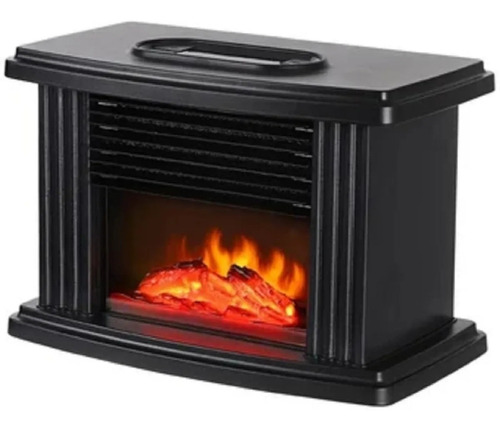 Calefactor Mini Eléctrico Con Control Diseño De Chimenea