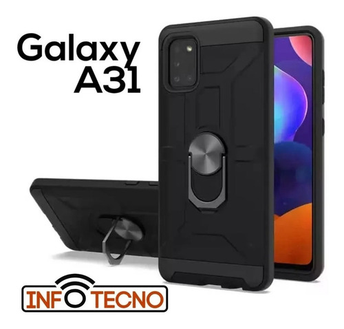 Forro Protector Antigolpe Spritte Anillo 360 Samsung A31