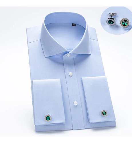 Camisa De Algodón Para Hombre Windsor, Camisa De Vestir Fran