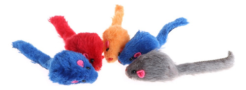 Ratones Interactivos Para Gatos, Ratones De Peluche De Color