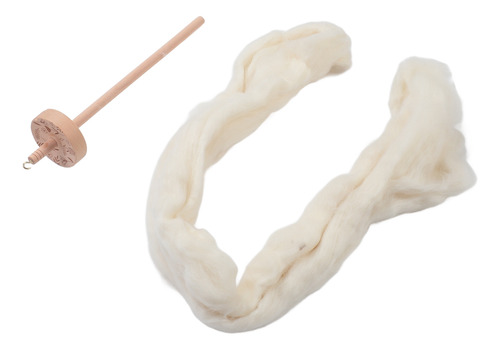 Drop Spindle Wooden Professional Diy Yarn Spinning Kit Wool