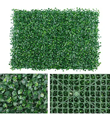 Set De 10 Paneles De Césped Artificial Para Pared, Cm