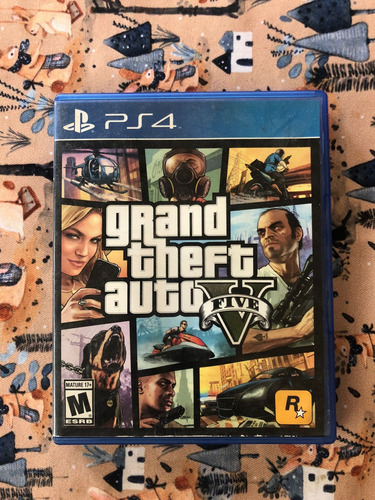 Juego Ps4 4 Grand Theft Auto V 