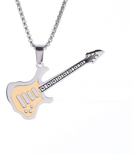 Collares Con Colgante De Guitarra Punk Rock Para H Al19235-g