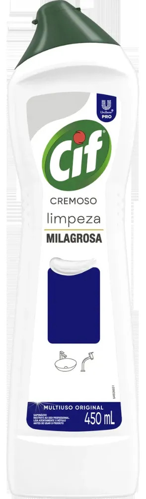 Limpador Cif Limpeza Milagrosa Metais original em garrafa