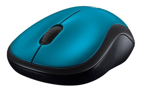 Imagen 2 de 3 de Mouse inalámbrico Logitech M185 azul