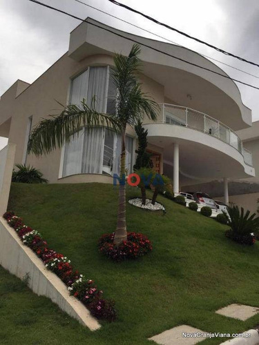 Imagem 11 de 30 de Casa Com 4 Dormitórios À Venda, 340 M² Por R$ 1.950.000,00 - Beverly Hills - Jandira/sp - Ca1789