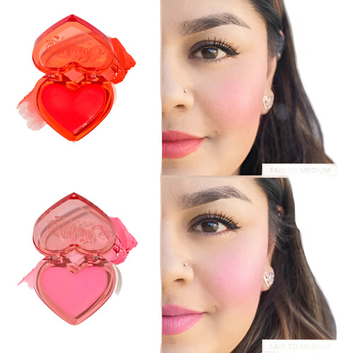 Rubor En Crema Set DĂșo Italia Deluxe Labios Y Mejilla