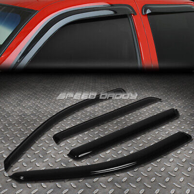 For 99-05 Vw Golf Mk4 4dr Smoke Tint Window Visor Shade/ Oad