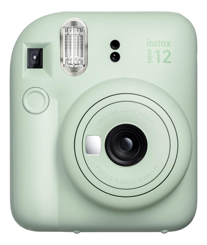 Câmera instantânea Fujifilm Instax Mini 12 mint green