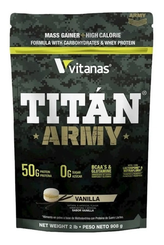 Titan Army 2lb Proteina Vitanas