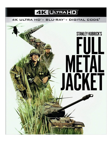 Blu Ray 4k Ultra Hd Full Metal Jacket Nacido Matar Kubrick 