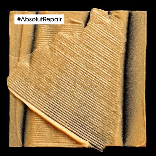 Imagen 3 de 6 de Máscara Dorada Absolut Repair Loreal Pro 250 Ml