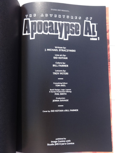 Hq Apocalypse Al Tpb J. Michael Straczynski Sid Kotian Image