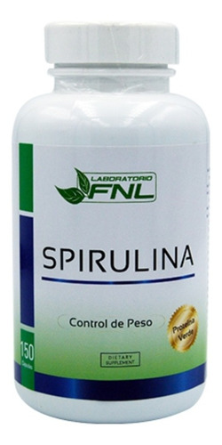 Spirulina Maxima 400 Mg 150 Capsulas Control De Peso