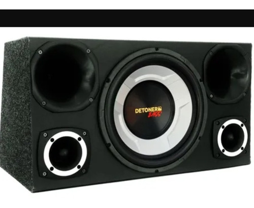 Caja Trio Audio Subwoofer Driver Cono Potencia Stetsom Sd.