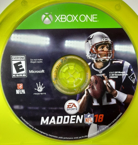 Juego Físico Xbox One Madden Nfl 18 Original Solo Disco 