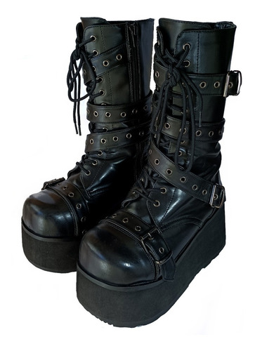 Botas Borcegos Demonia Originales Gotic Cyber Goth Steampunk