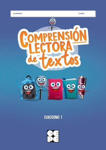 Libro Comprension Lectora De Textos 1 - Vv.aa.