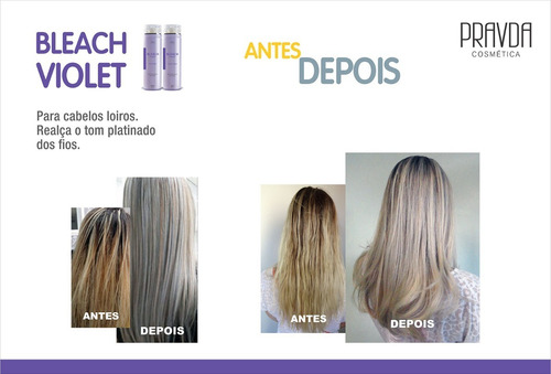 Shampoo Violeta Matizador/desamarelador Pravda Cosmética