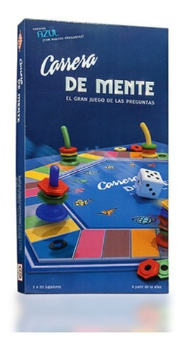 Juego De Mesa Carrera De Mente Azul Ruibal 4110