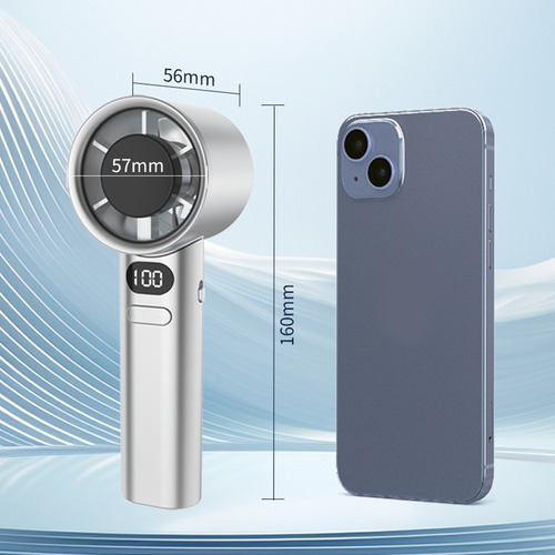 Ventilador Turbofan Doméstico Con Pantalla Digital Usb Para