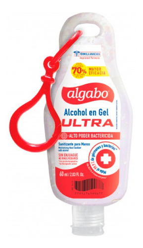 Algabo Alcohol Gel X60 Pocket Fragancia Neutra