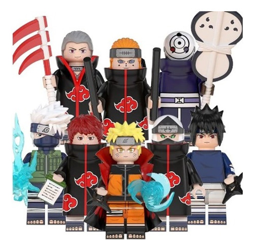 Minifigura Lego Naruto Shippuden Akatsuki Itachi Manga Anime 1 Naruto Shippuden