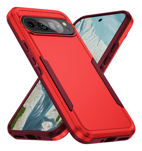 Para Funda Para Google Pixel 8a/9pro 2 En 1 Resistente A