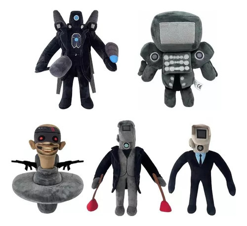 5 Figuras Mejoradas De Titan Cameraman, Juego De Baño Skib