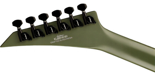 Guitarra elétrica Jackson X Series Soloist Matte Army Drab com orientação para a mão direita