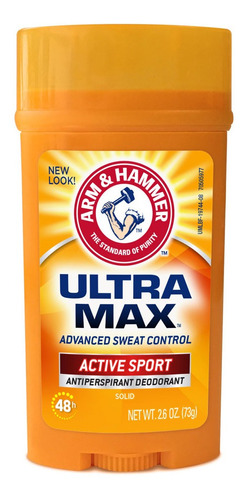 Desodorante Arm & Hammer Ultra Max Active Sport De 73g
