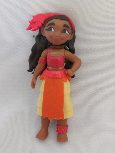 Muñeca Moana Tipo Polly Pocket Disney Hasbro (Usado)