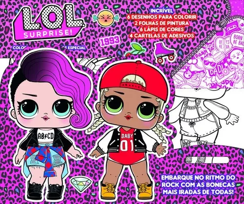 LOL Surprise Colorir Oficial : On Line Editora: : Livros