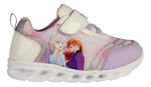 Tenis Deportivos Disney De Niña Estilo Dy950017 Color Blanco