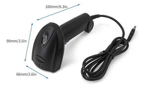 1x Scanner De Folha Usb Para Windows/android/varejo E