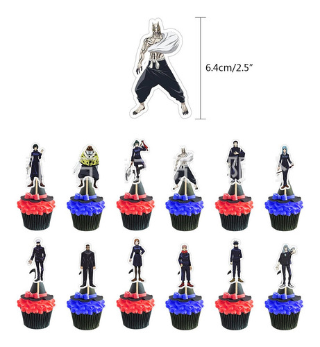 Decoración Cumpleaños Jujutsu Kaisen / Envio Gratis